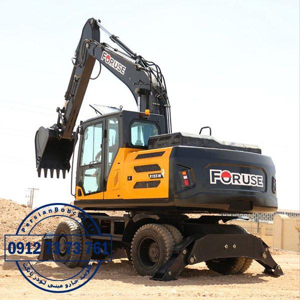 فروش بیل لاستیکی 15 تن فوریوز مدل R155W